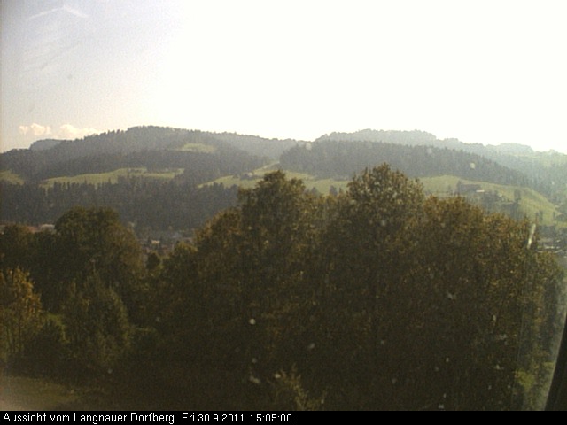 Webcam-Bild: Aussicht vom Dorfberg in Langnau 20110930-150500