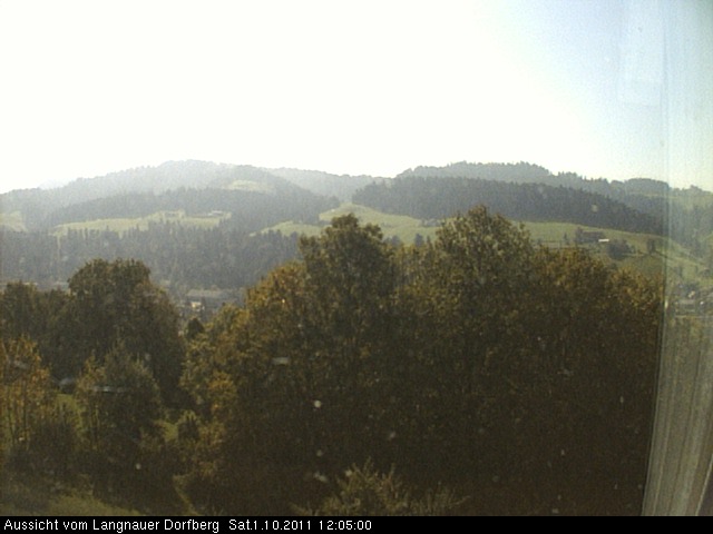 Webcam-Bild: Aussicht vom Dorfberg in Langnau 20111001-120500