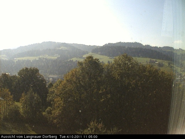 Webcam-Bild: Aussicht vom Dorfberg in Langnau 20111004-110500