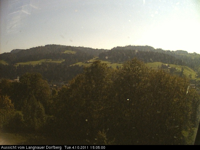 Webcam-Bild: Aussicht vom Dorfberg in Langnau 20111004-150500
