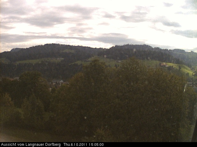 Webcam-Bild: Aussicht vom Dorfberg in Langnau 20111006-150500