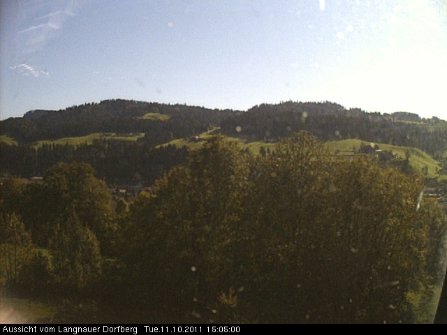 Webcam-Bild: Aussicht vom Dorfberg in Langnau 20111011-150500