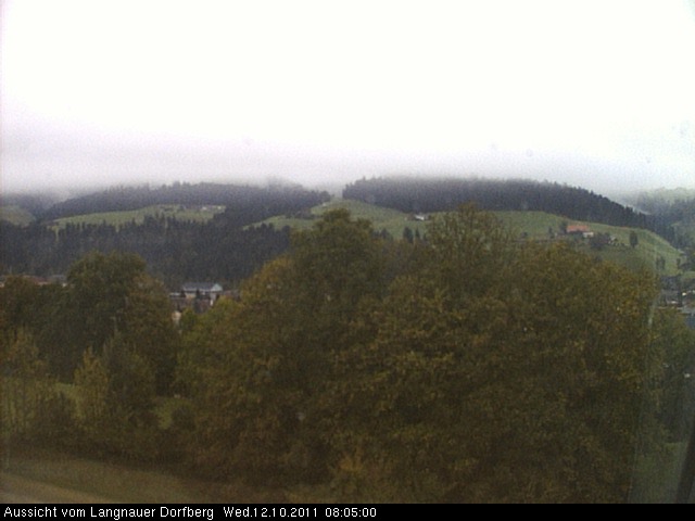 Webcam-Bild: Aussicht vom Dorfberg in Langnau 20111012-080500