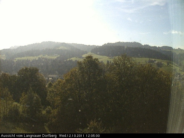 Webcam-Bild: Aussicht vom Dorfberg in Langnau 20111012-120500