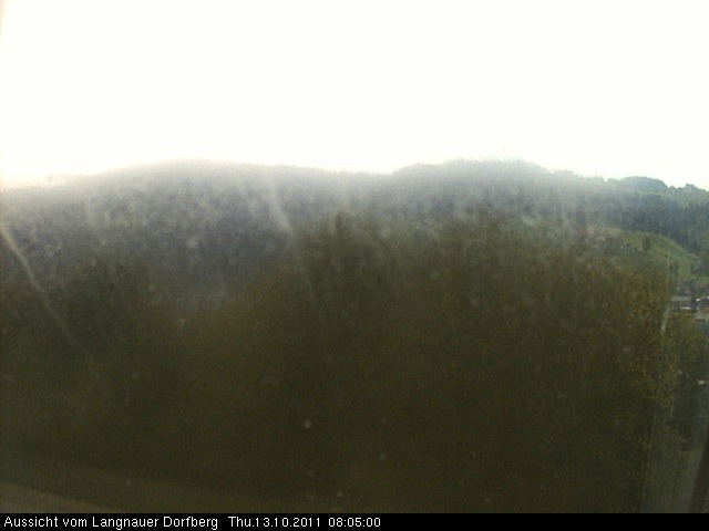 Webcam-Bild: Aussicht vom Dorfberg in Langnau 20111013-080500
