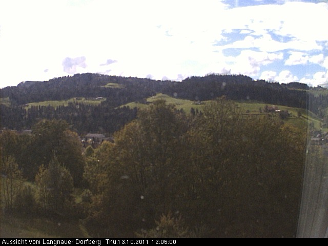 Webcam-Bild: Aussicht vom Dorfberg in Langnau 20111013-120500