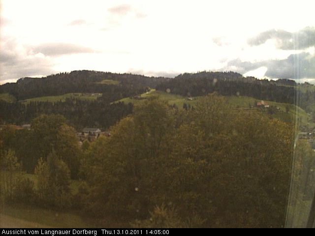 Webcam-Bild: Aussicht vom Dorfberg in Langnau 20111013-140500