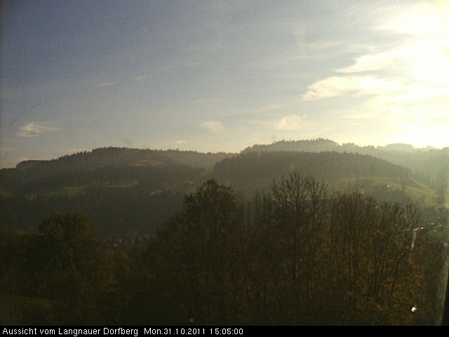 Webcam-Bild: Aussicht vom Dorfberg in Langnau 20111031-150500