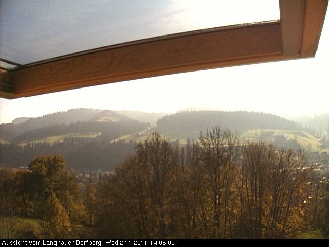 Webcam-Bild: Aussicht vom Dorfberg in Langnau 20111102-140500