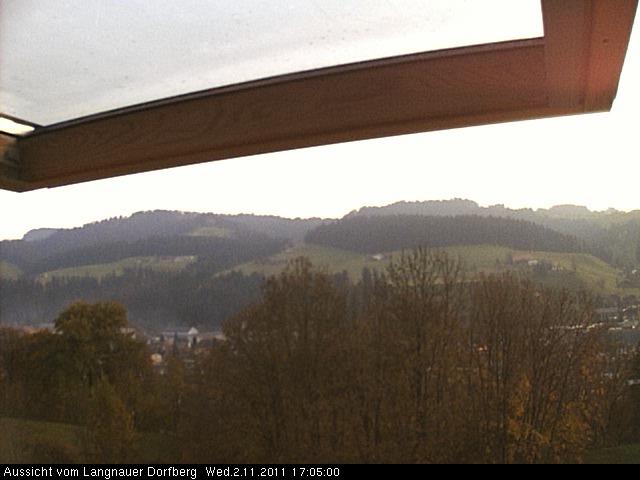 Webcam-Bild: Aussicht vom Dorfberg in Langnau 20111102-170500