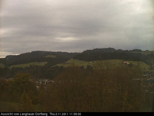 Webcam-Bild: Aussicht vom Dorfberg in Langnau 20111103-110500