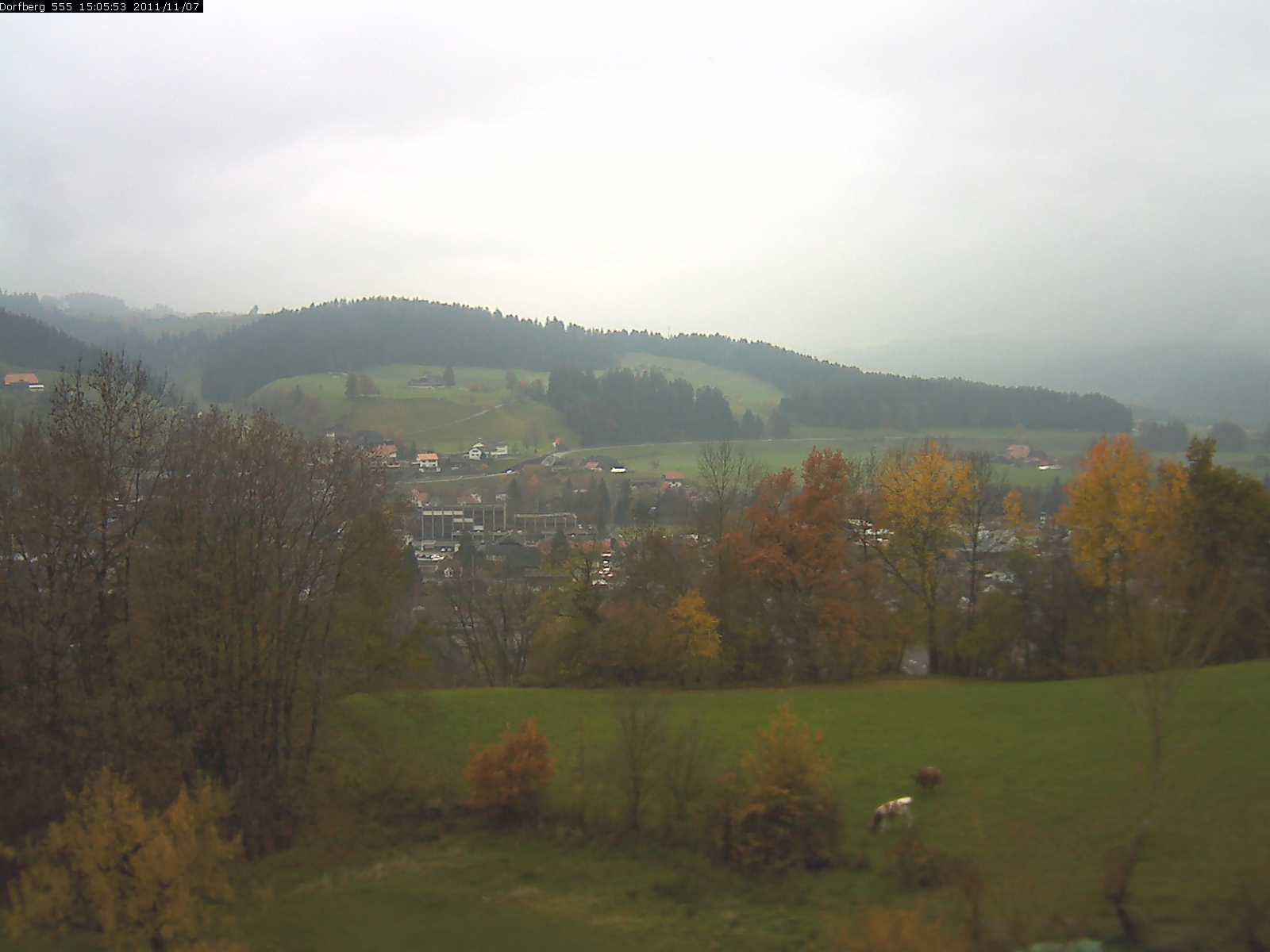 Webcam-Bild: Aussicht vom Dorfberg in Langnau 20111107-150600