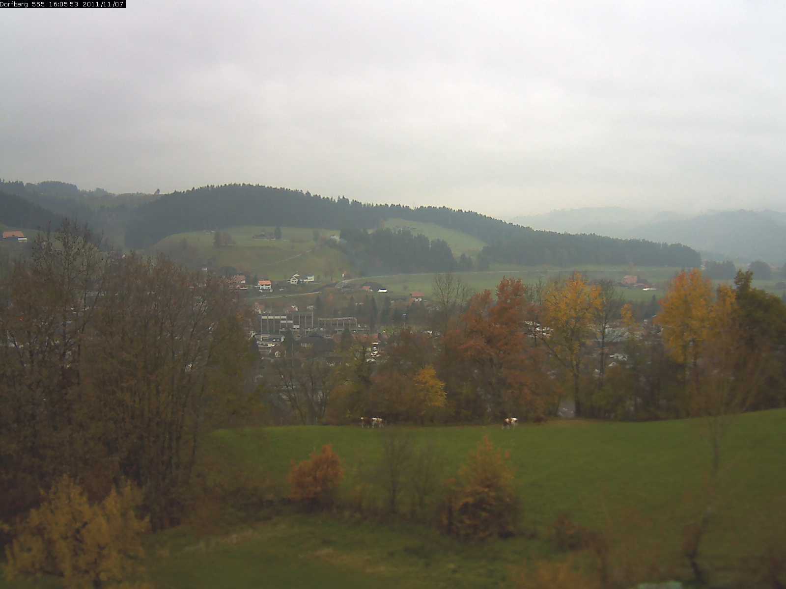 Webcam-Bild: Aussicht vom Dorfberg in Langnau 20111107-160600
