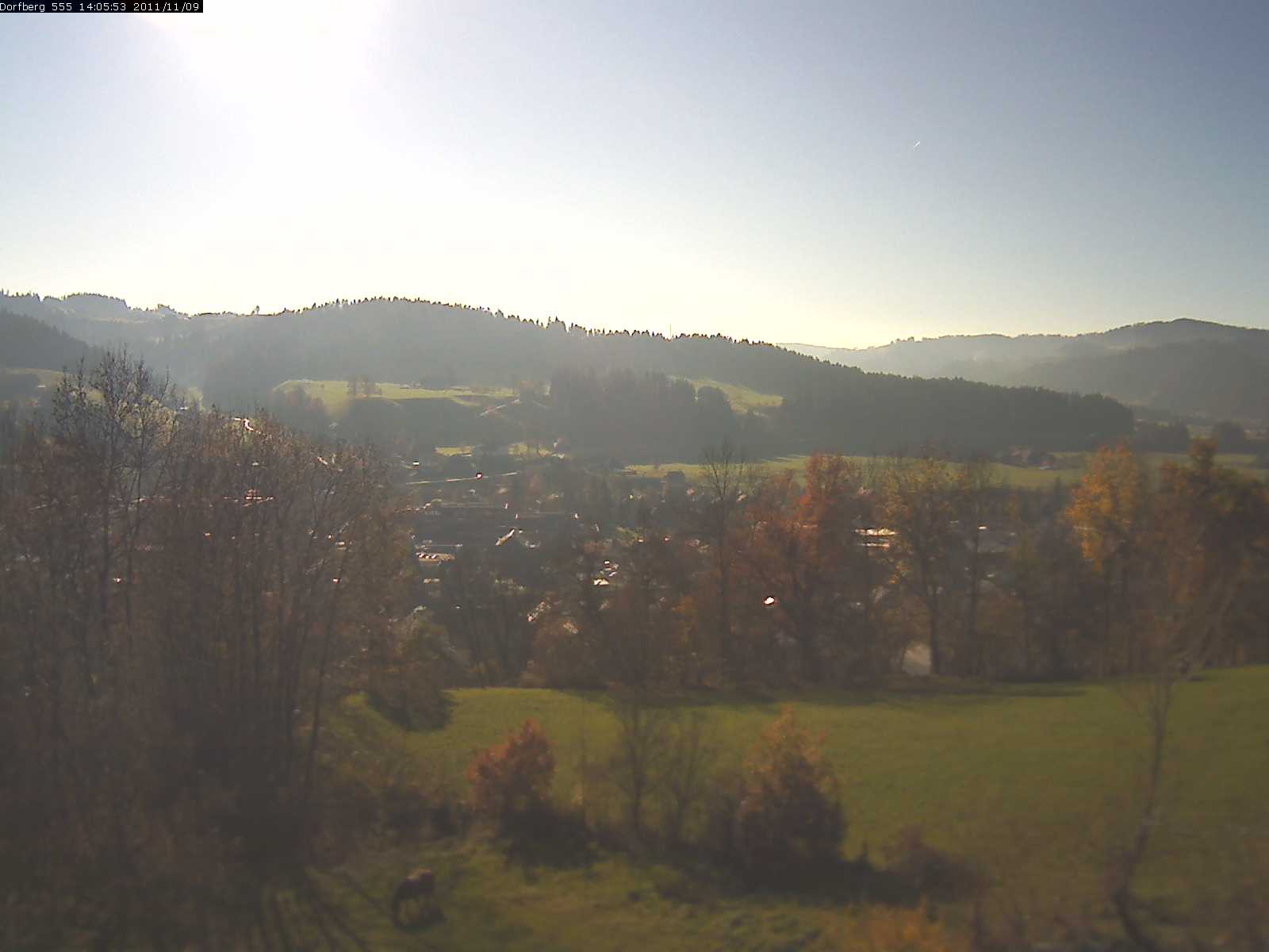 Webcam-Bild: Aussicht vom Dorfberg in Langnau 20111109-140600