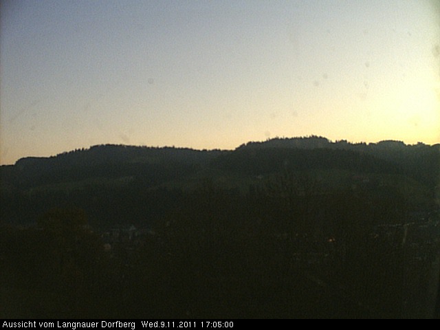 Webcam-Bild: Aussicht vom Dorfberg in Langnau 20111109-170500