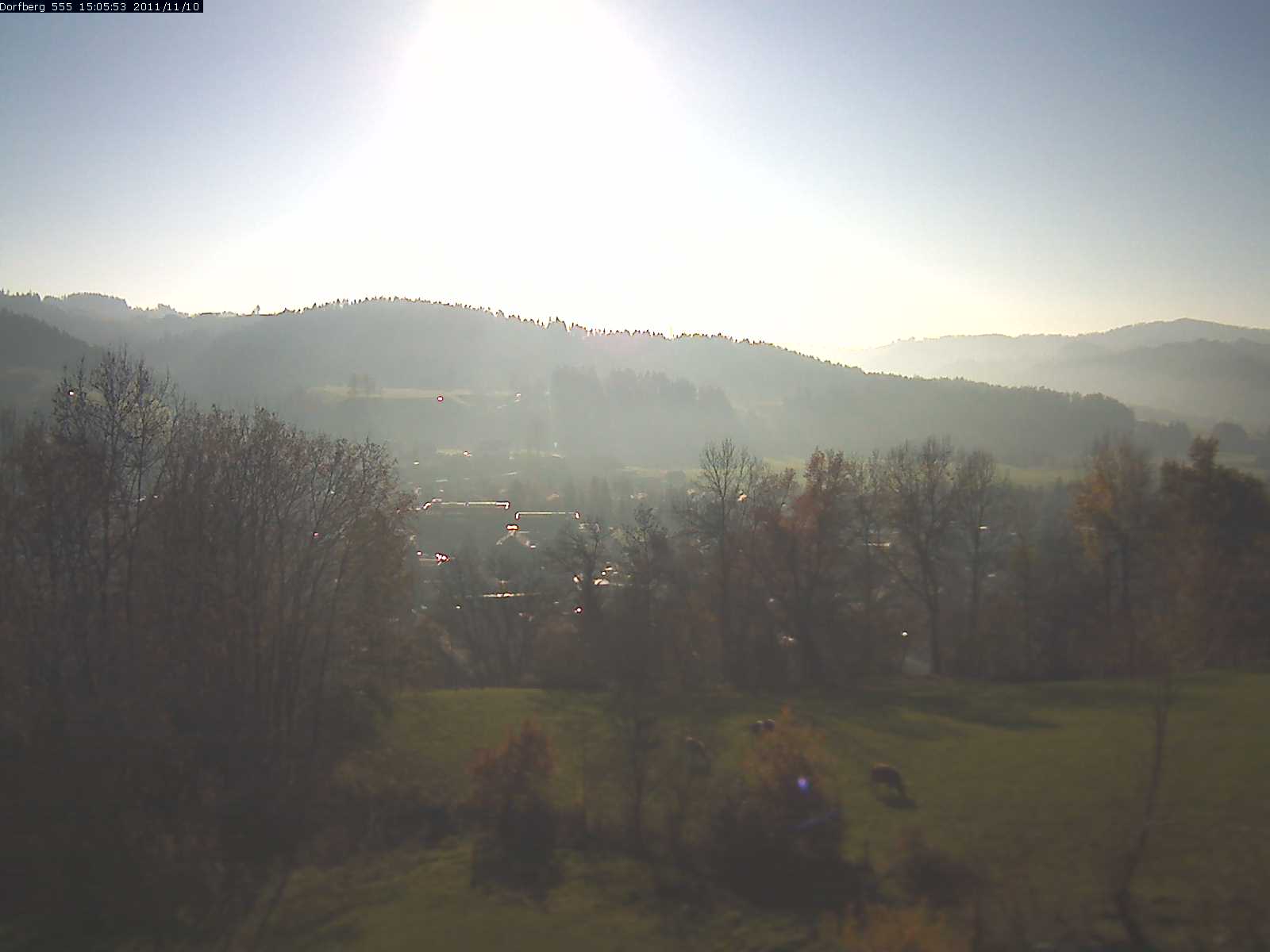 Webcam-Bild: Aussicht vom Dorfberg in Langnau 20111110-150600