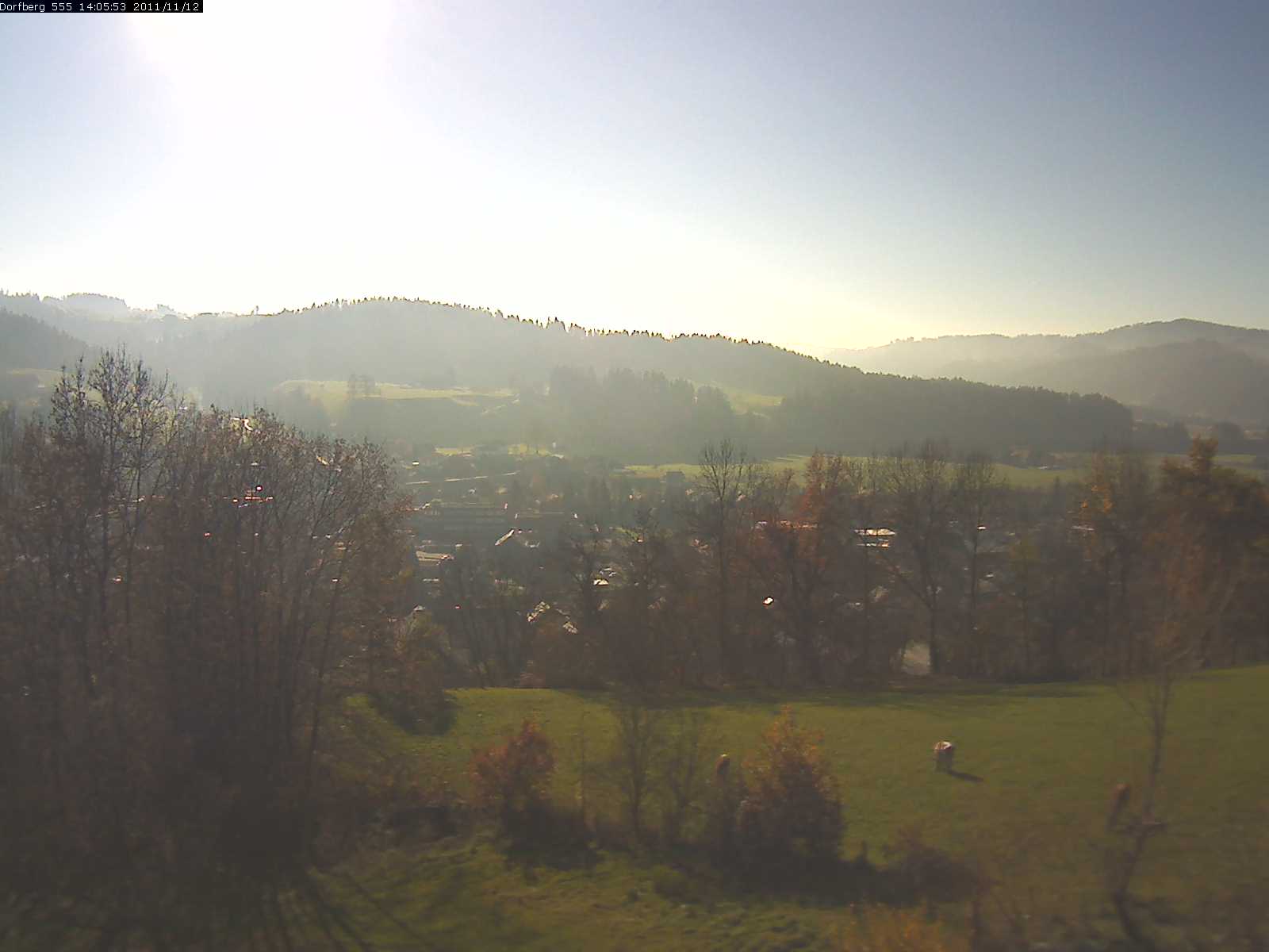 Webcam-Bild: Aussicht vom Dorfberg in Langnau 20111112-140600