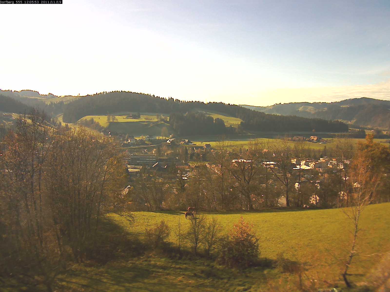 Webcam-Bild: Aussicht vom Dorfberg in Langnau 20111119-120600