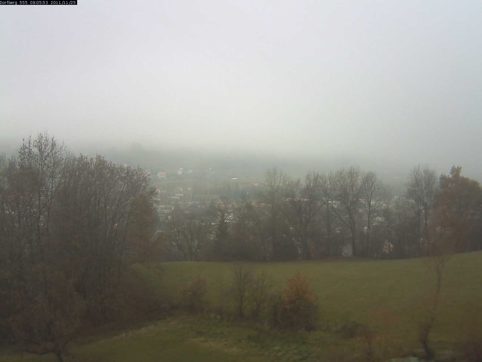Webcam-Bild: Aussicht vom Dorfberg in Langnau 20111125-080600