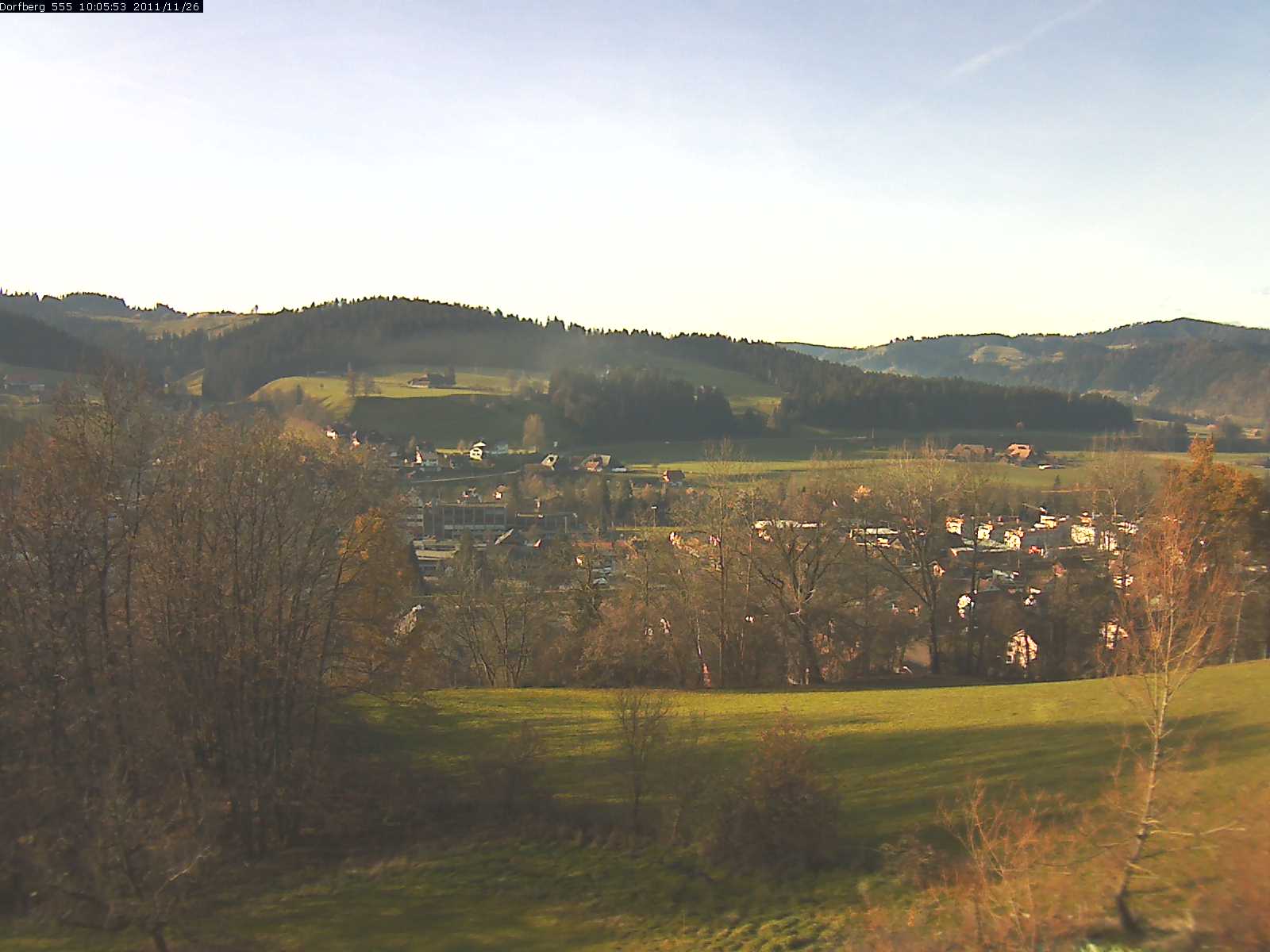 Webcam-Bild: Aussicht vom Dorfberg in Langnau 20111126-100600