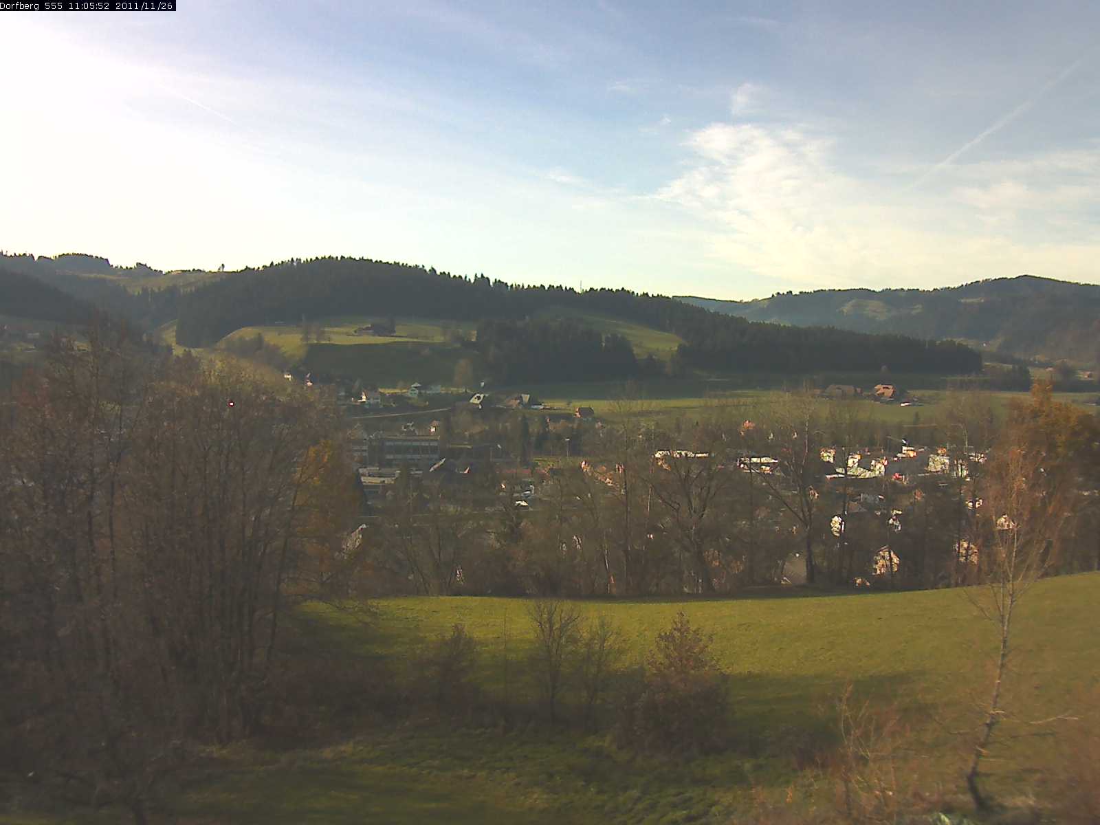 Webcam-Bild: Aussicht vom Dorfberg in Langnau 20111126-110600