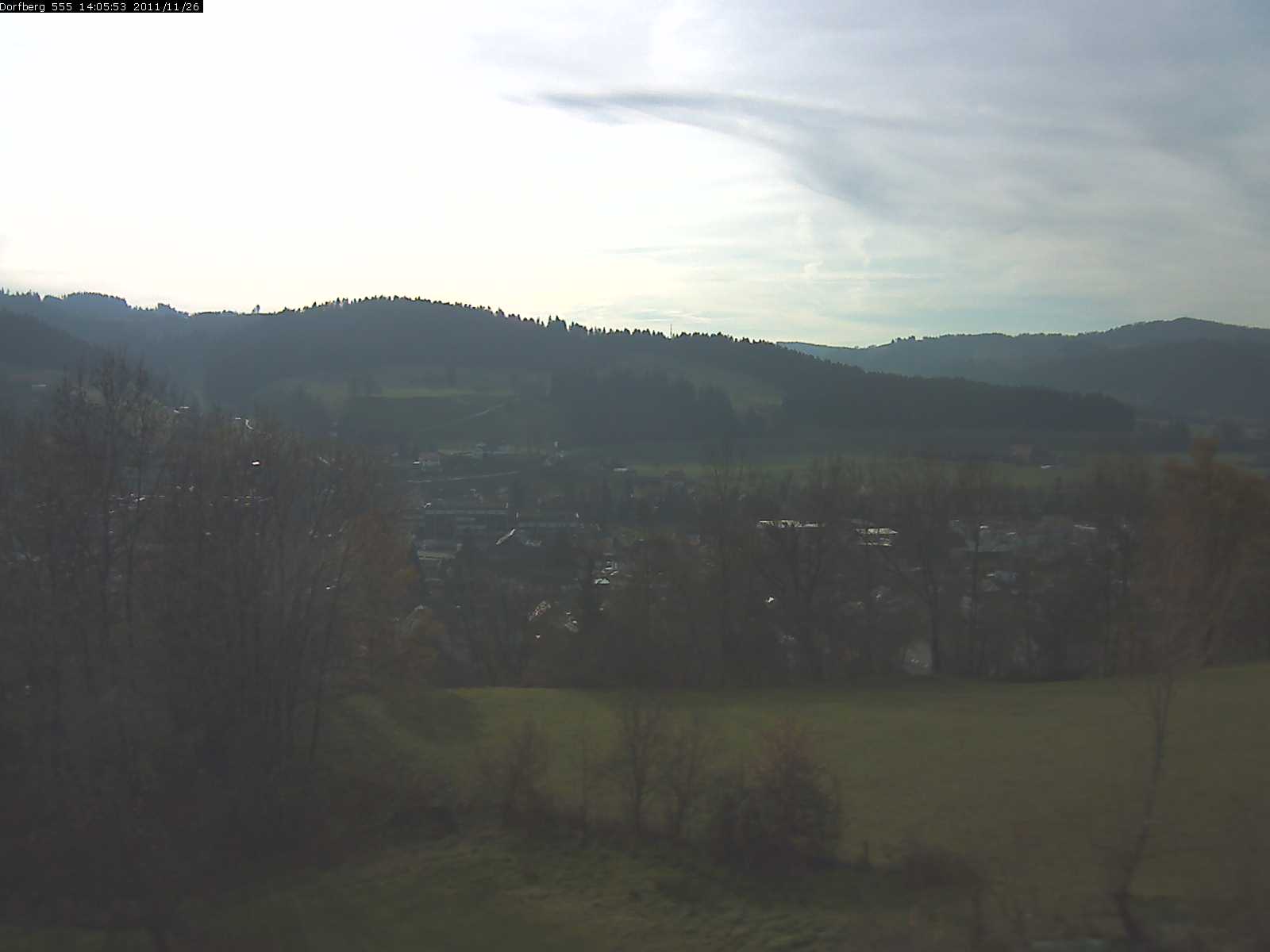 Webcam-Bild: Aussicht vom Dorfberg in Langnau 20111126-140600