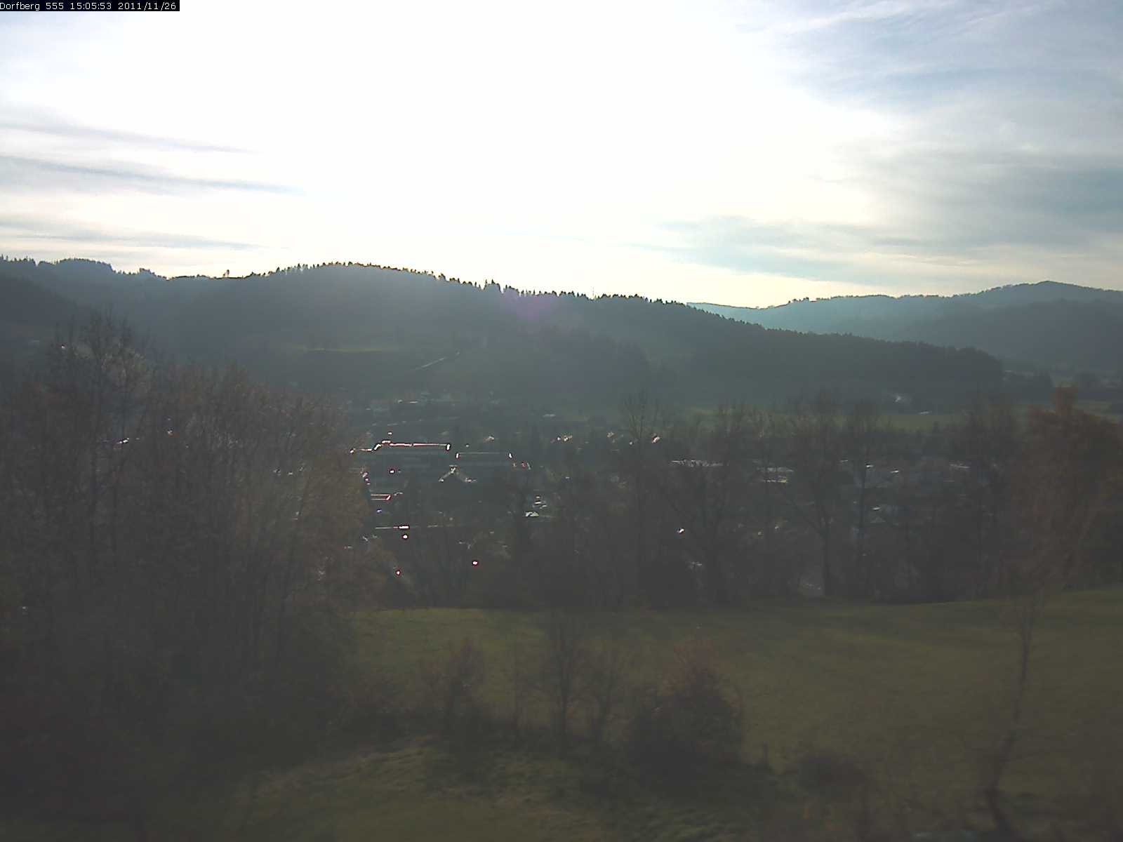 Webcam-Bild: Aussicht vom Dorfberg in Langnau 20111126-150600