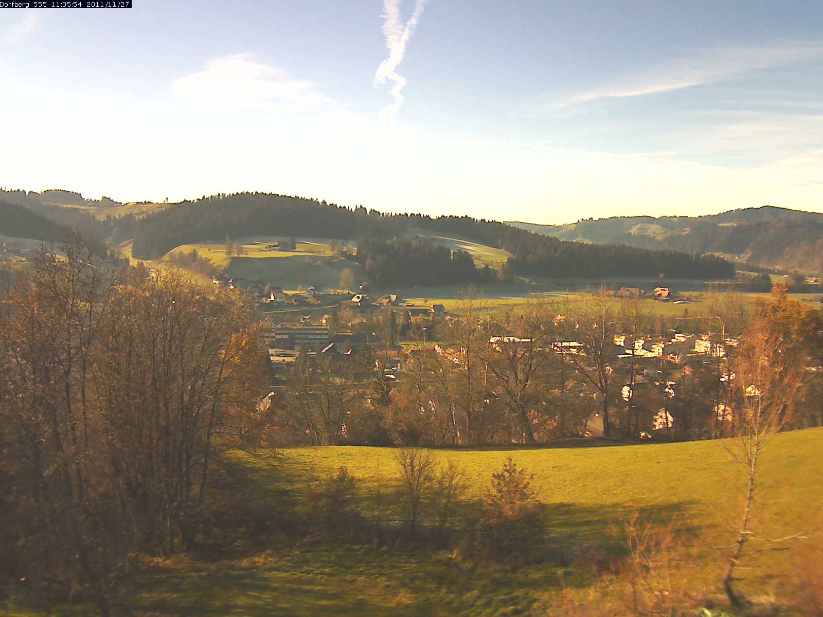 Webcam-Bild: Aussicht vom Dorfberg in Langnau 20111127-110600