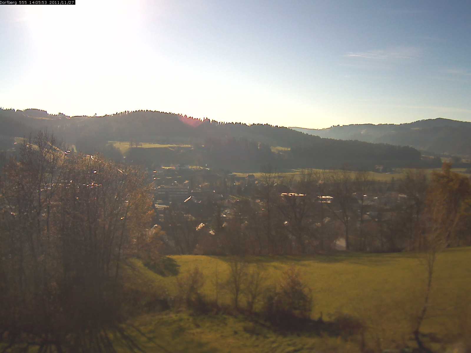 Webcam-Bild: Aussicht vom Dorfberg in Langnau 20111127-140600