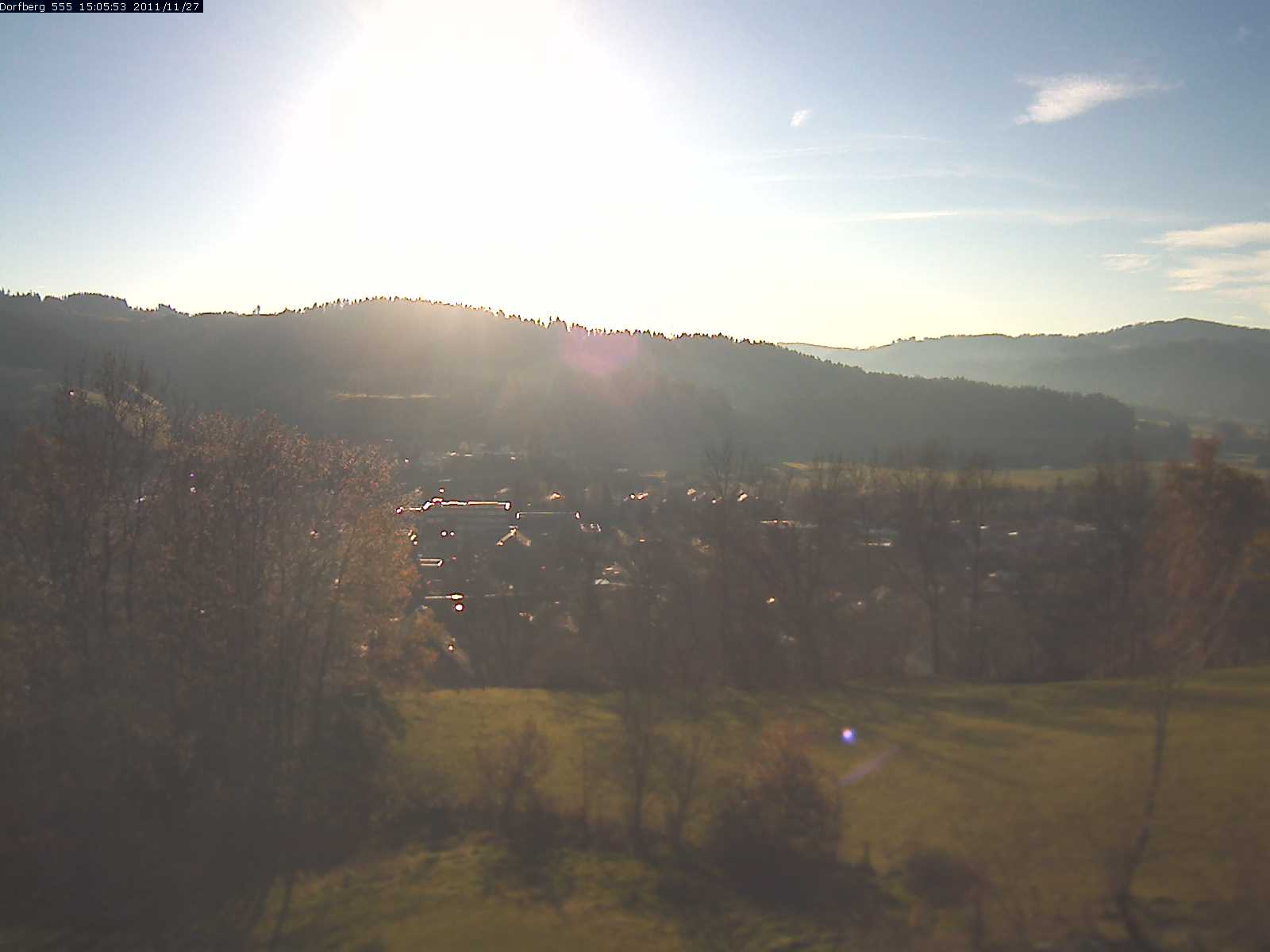 Webcam-Bild: Aussicht vom Dorfberg in Langnau 20111127-150600