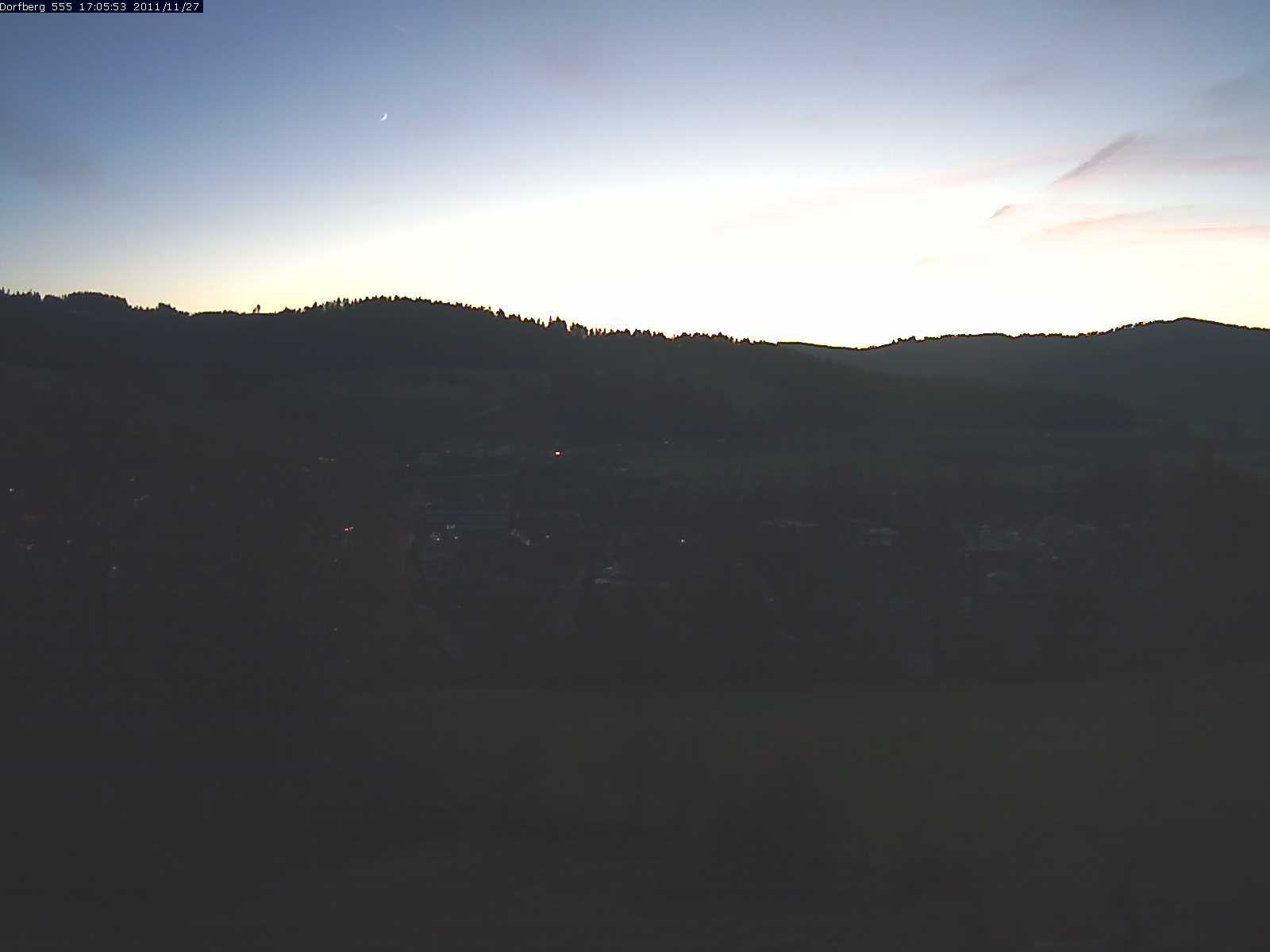 Webcam-Bild: Aussicht vom Dorfberg in Langnau 20111127-170600