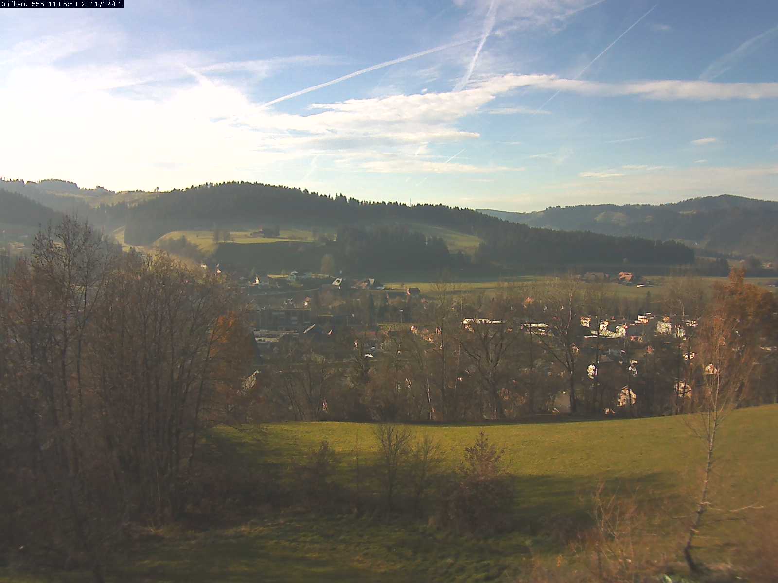 Webcam-Bild: Aussicht vom Dorfberg in Langnau 20111201-110600