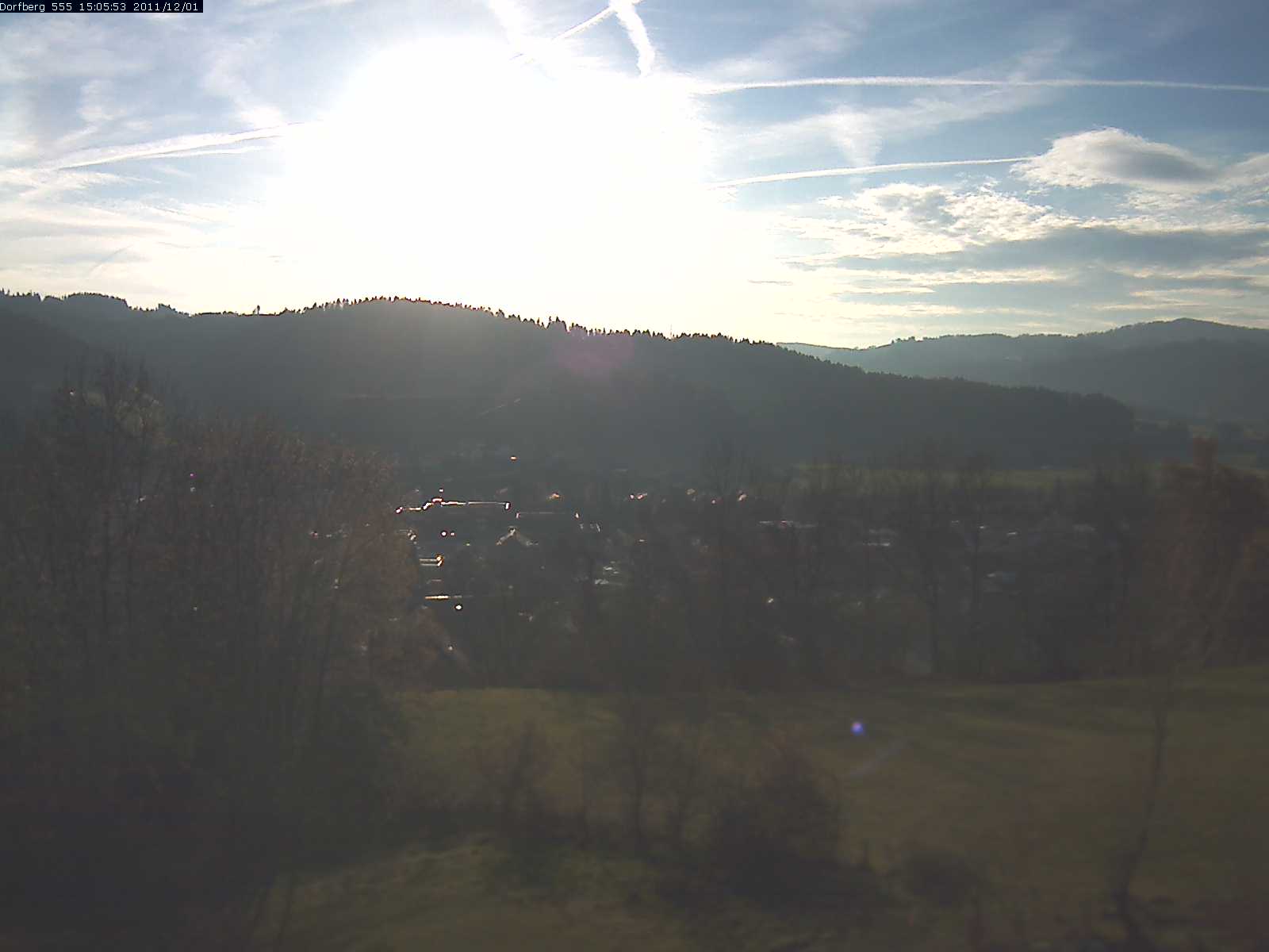 Webcam-Bild: Aussicht vom Dorfberg in Langnau 20111201-150600