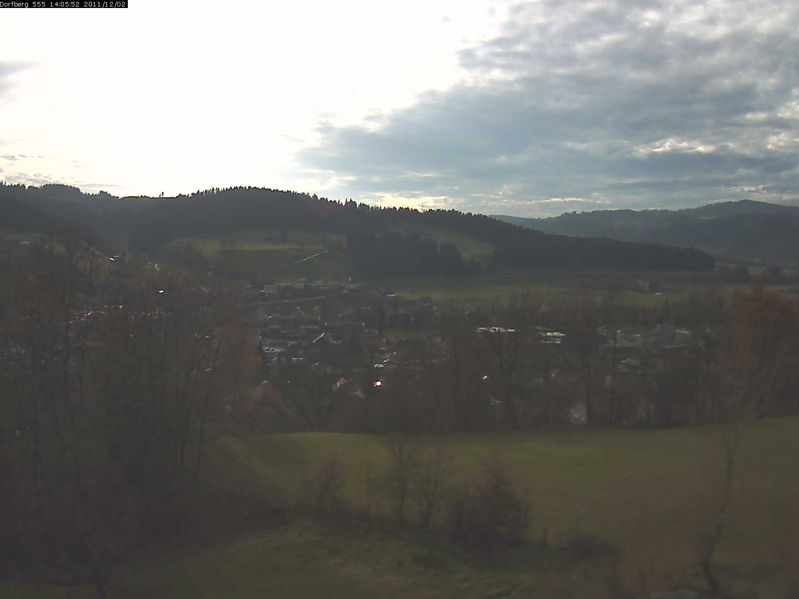 Webcam-Bild: Aussicht vom Dorfberg in Langnau 20111202-140600