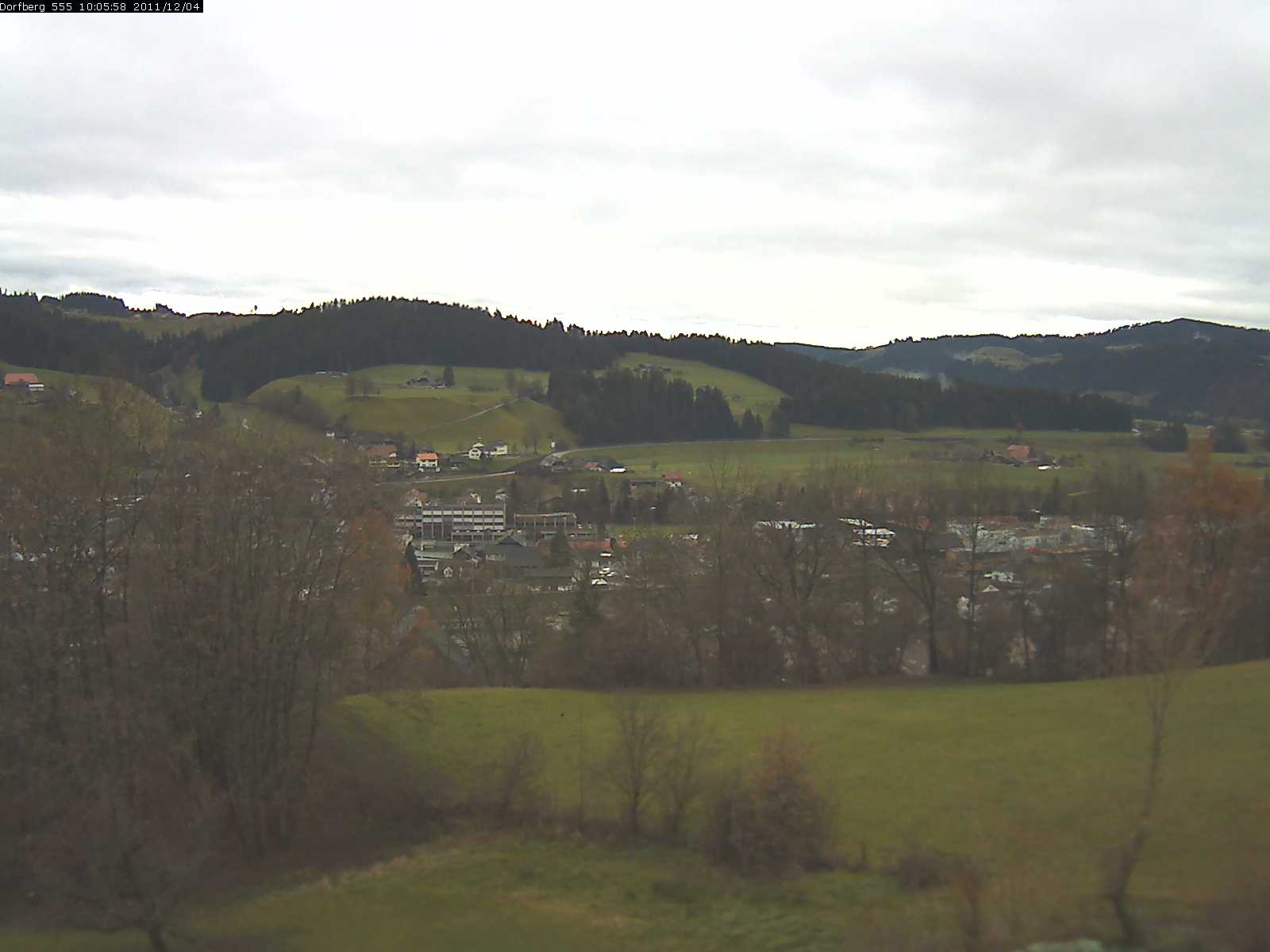 Webcam-Bild: Aussicht vom Dorfberg in Langnau 20111204-100600