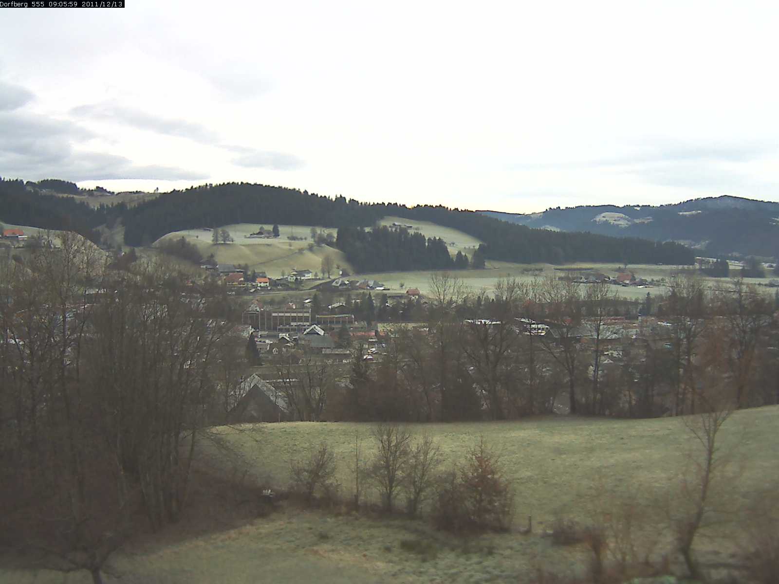 Webcam-Bild: Aussicht vom Dorfberg in Langnau 20111213-090600