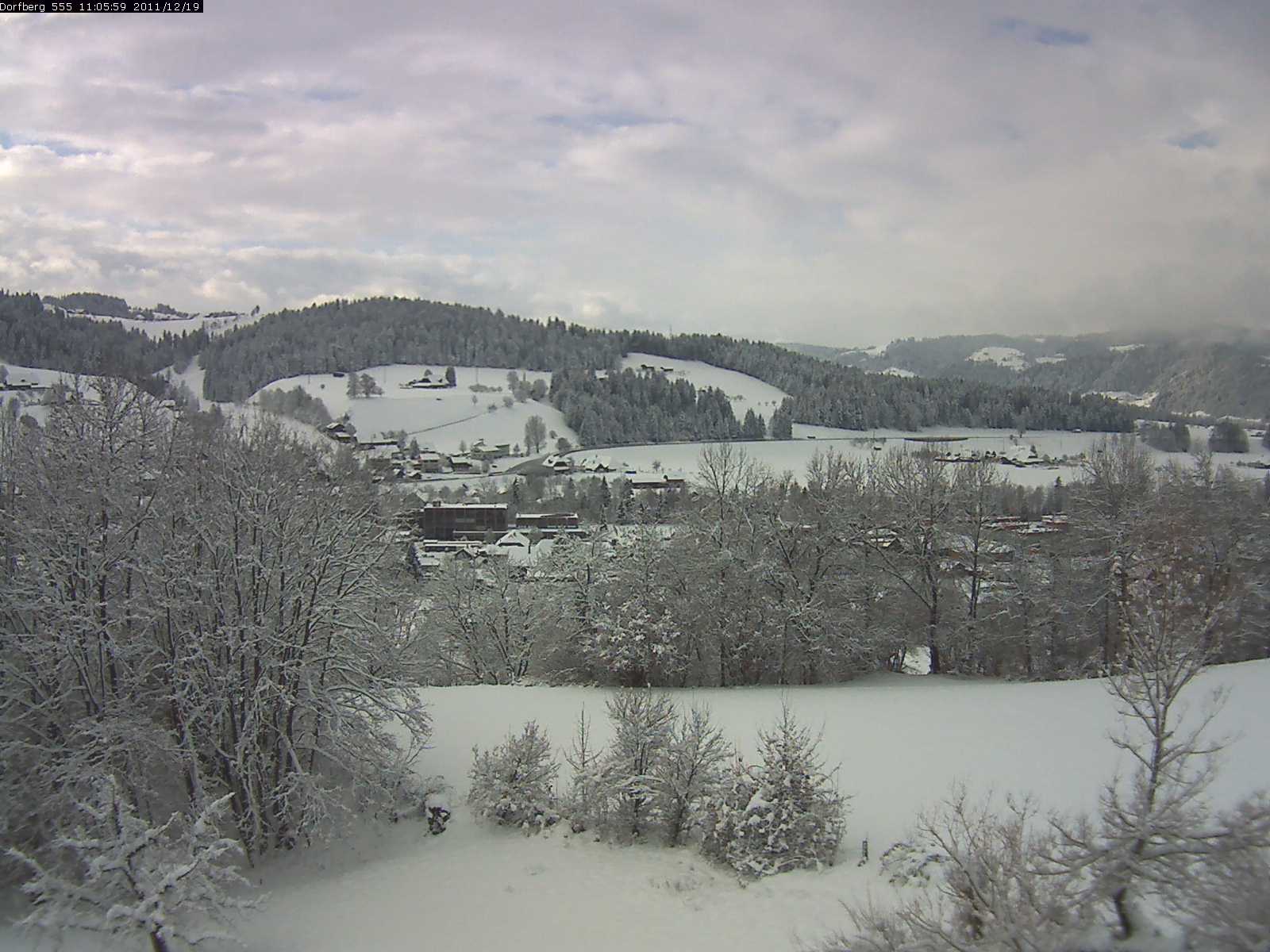 Webcam-Bild: Aussicht vom Dorfberg in Langnau 20111219-110600