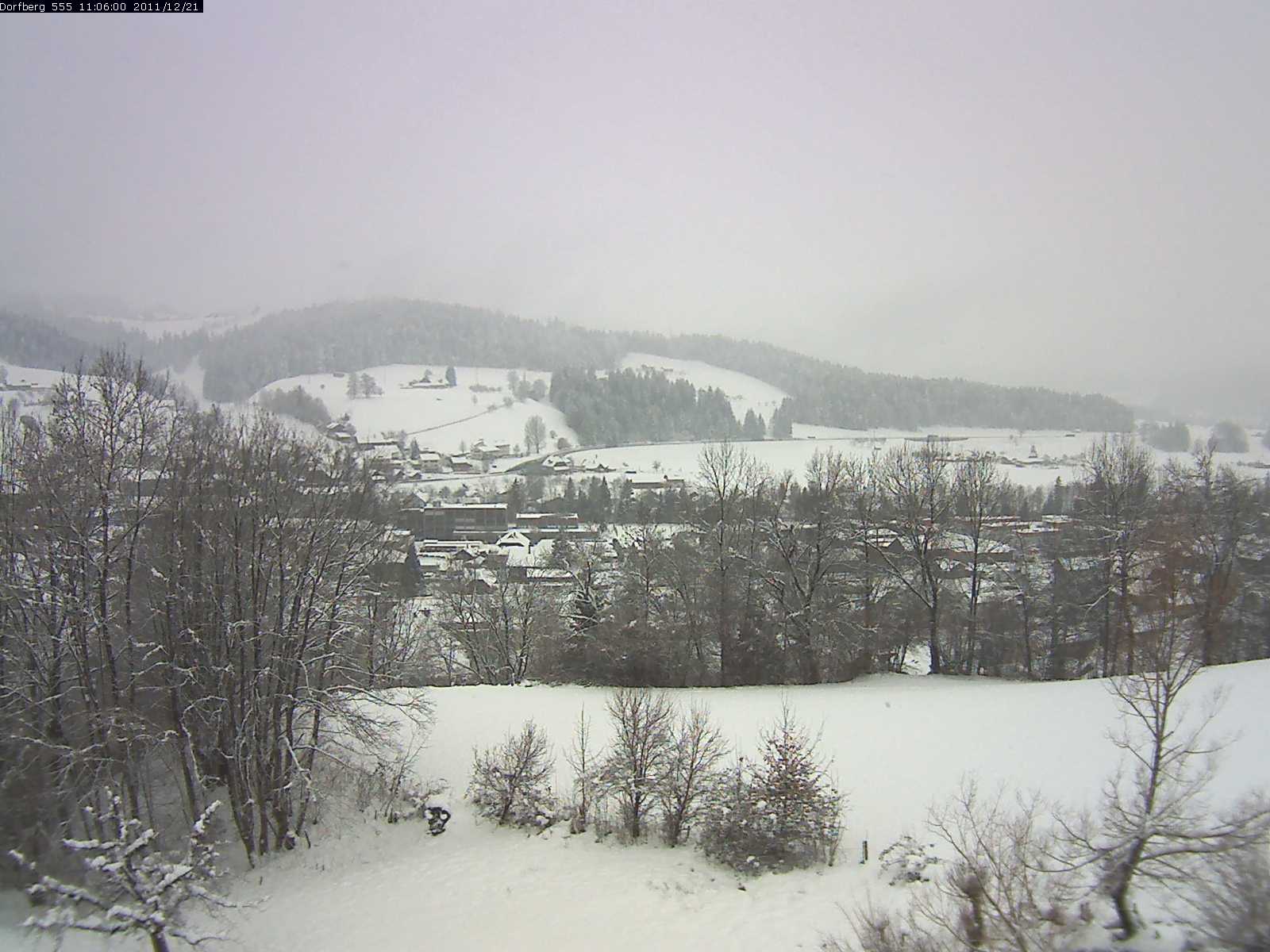 Webcam-Bild: Aussicht vom Dorfberg in Langnau 20111221-110600