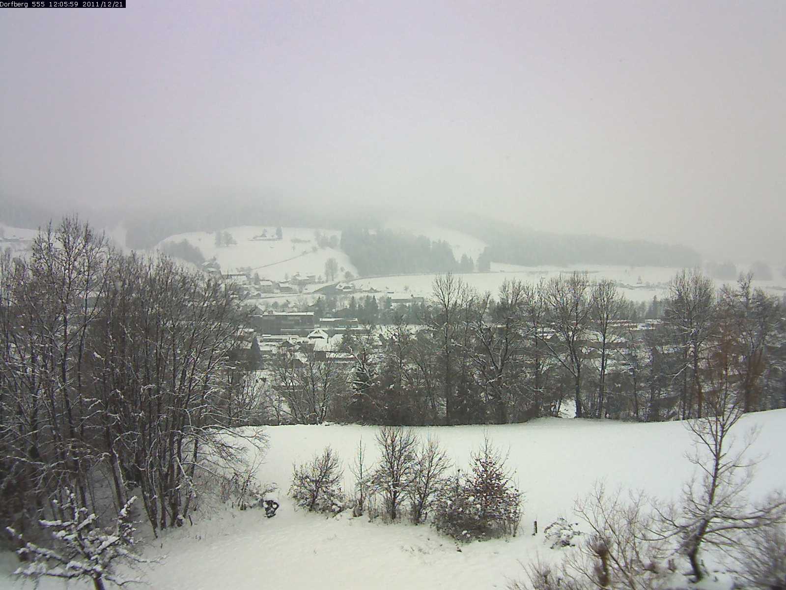 Webcam-Bild: Aussicht vom Dorfberg in Langnau 20111221-120600