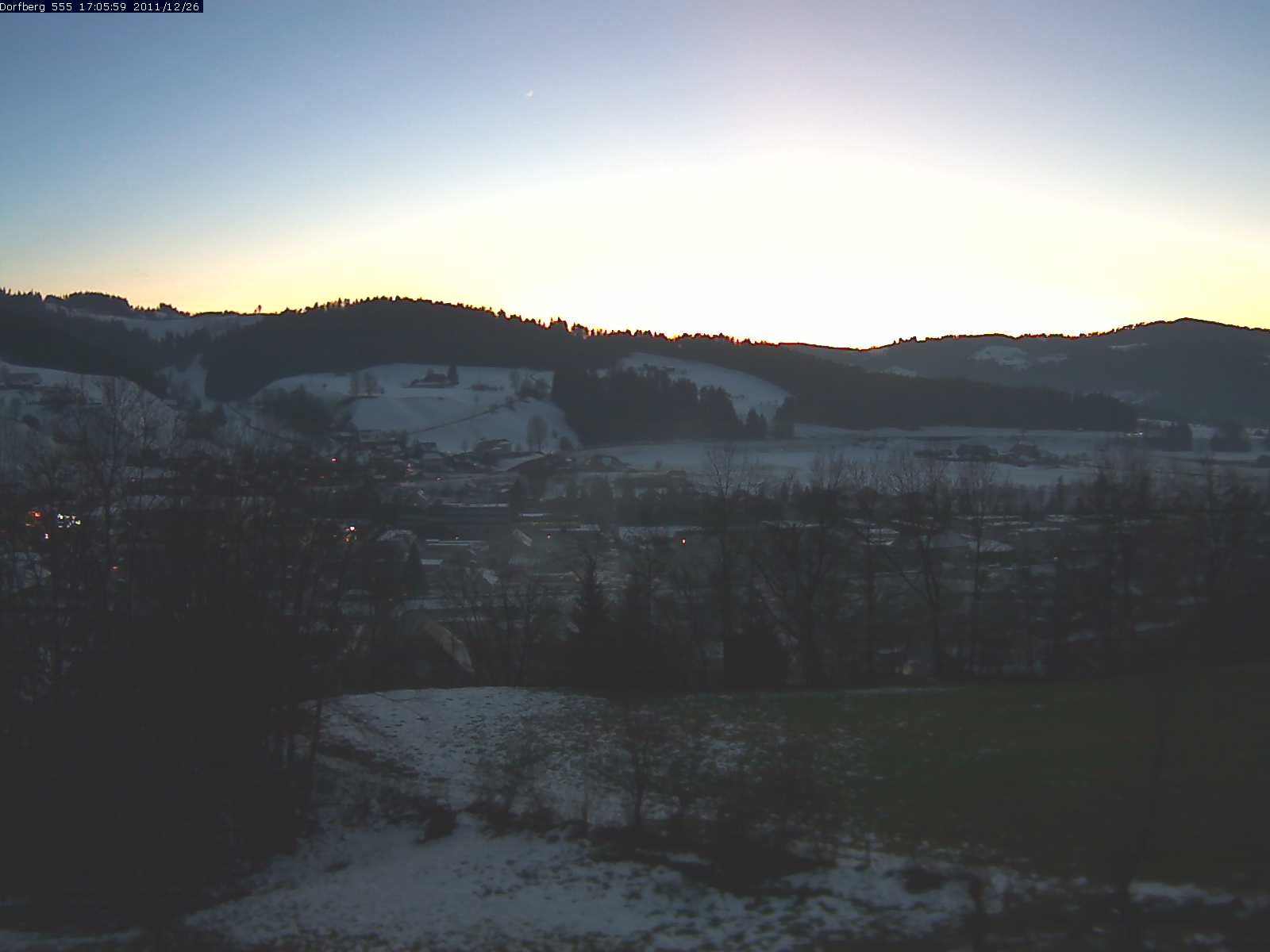 Webcam-Bild: Aussicht vom Dorfberg in Langnau 20111226-170600