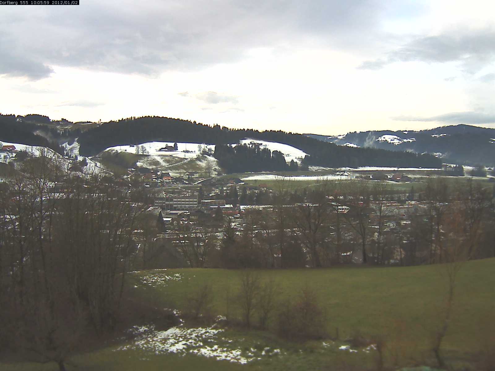 Webcam-Bild: Aussicht vom Dorfberg in Langnau 20120102-100600