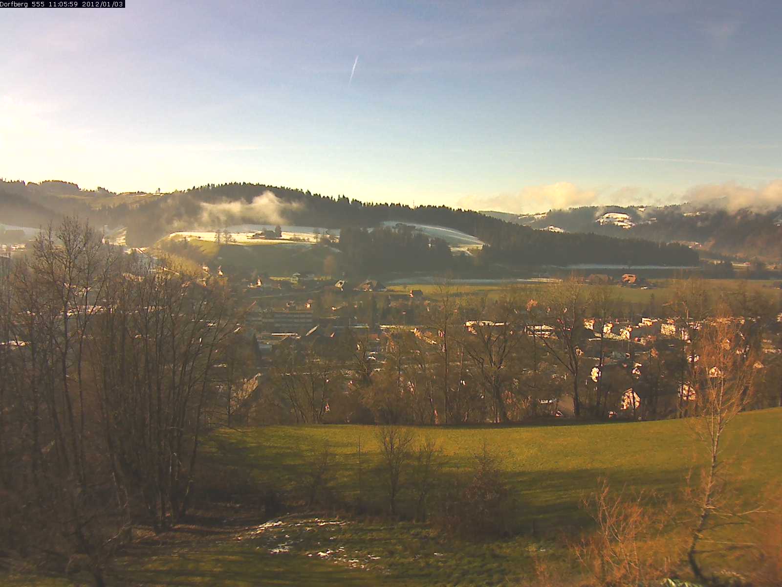 Webcam-Bild: Aussicht vom Dorfberg in Langnau 20120103-110600