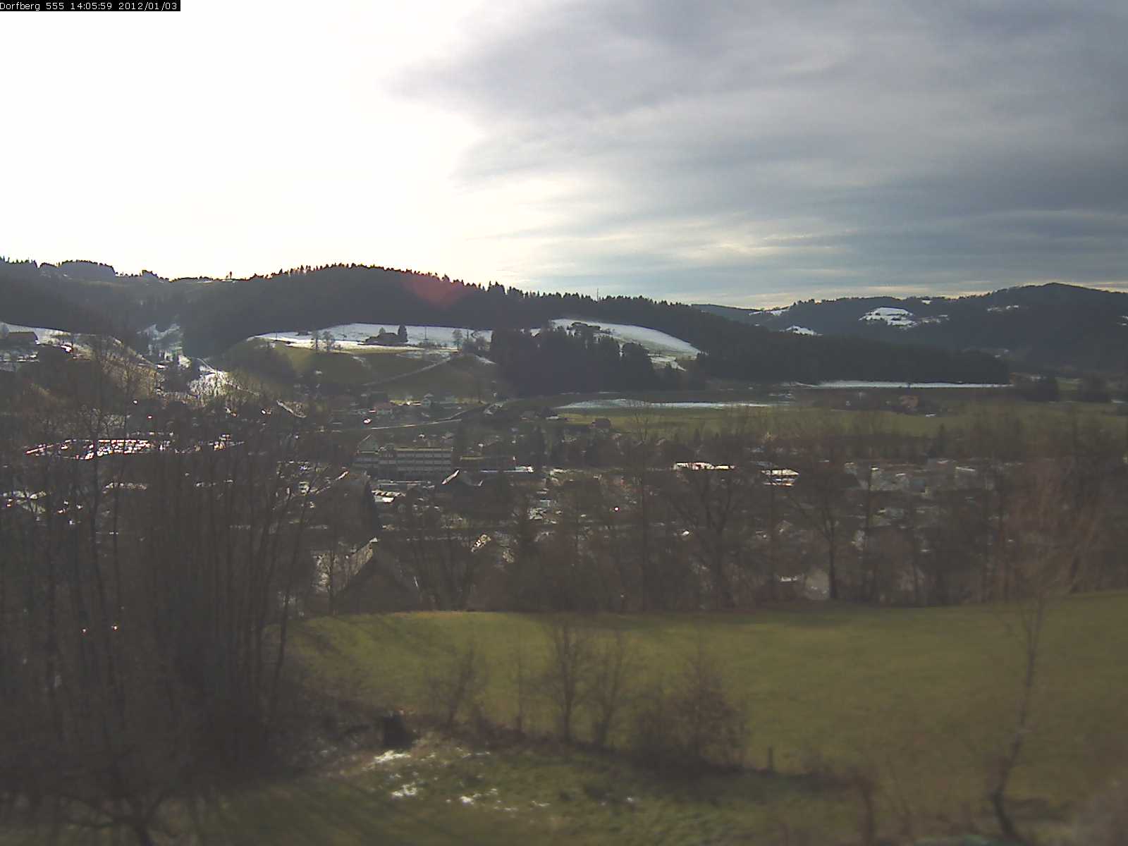 Webcam-Bild: Aussicht vom Dorfberg in Langnau 20120103-140600