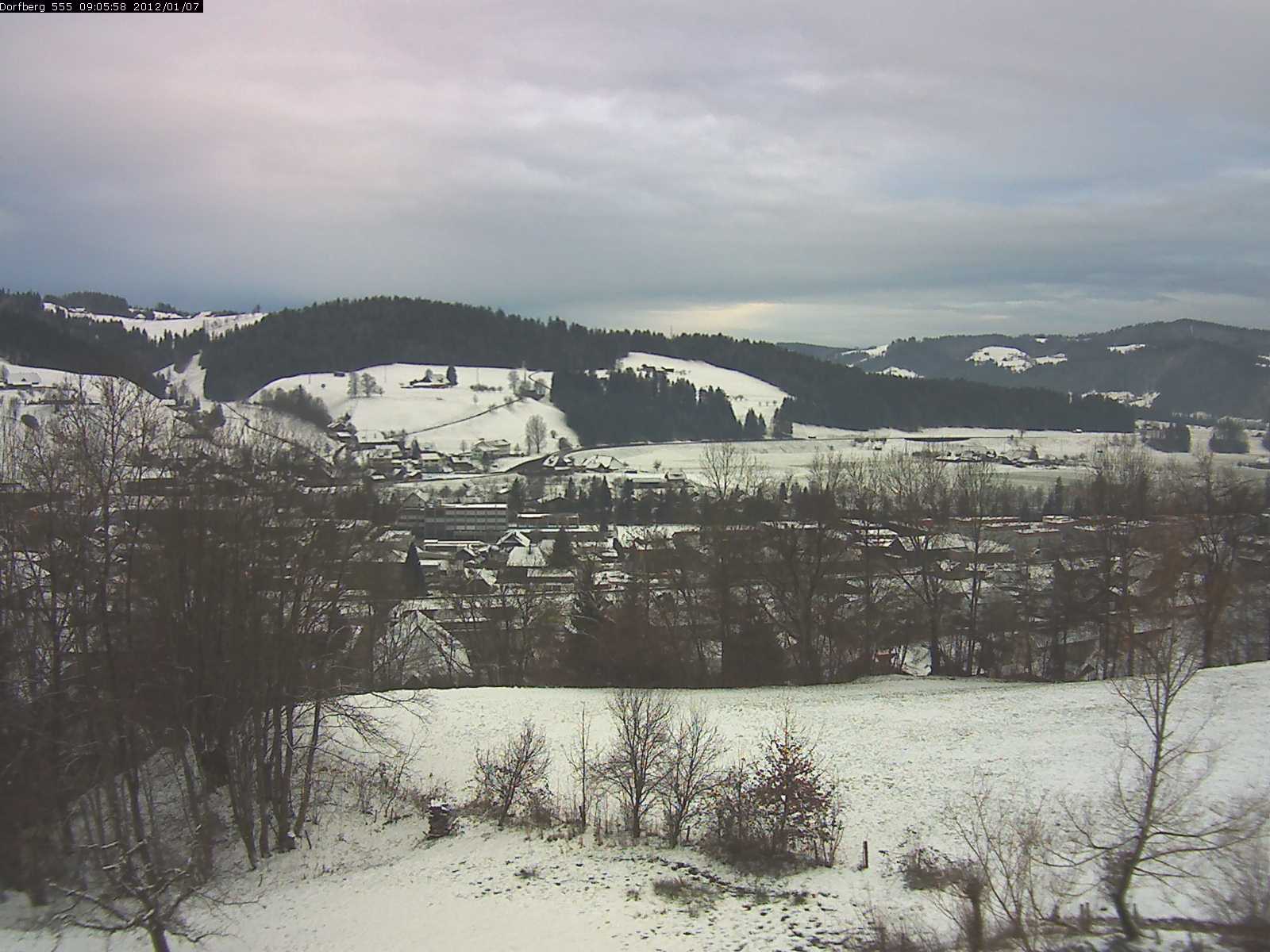 Webcam-Bild: Aussicht vom Dorfberg in Langnau 20120107-090600