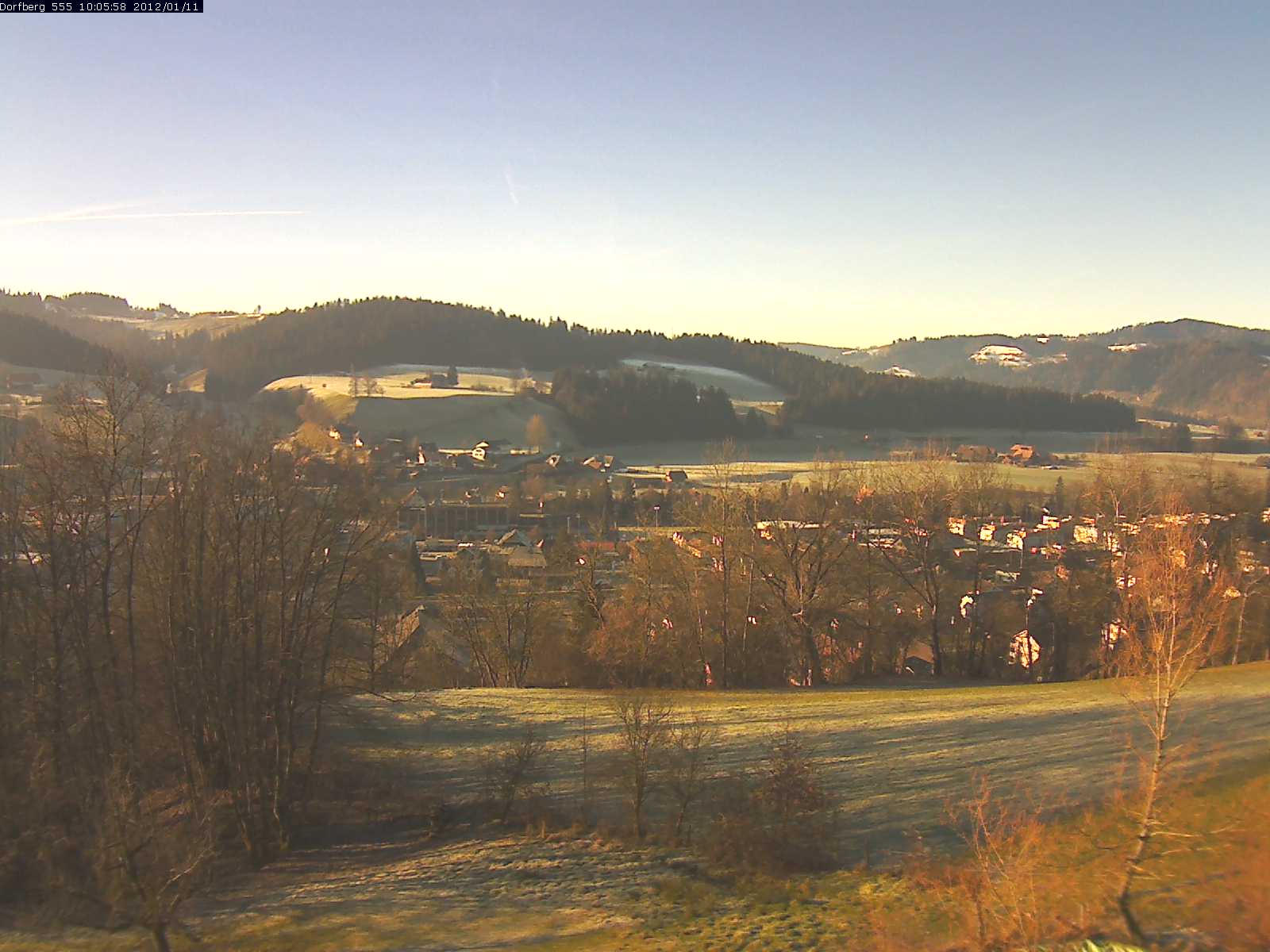 Webcam-Bild: Aussicht vom Dorfberg in Langnau 20120111-100600