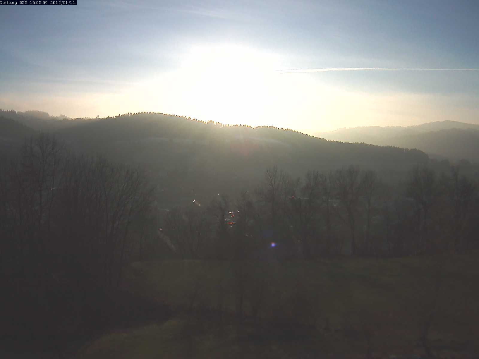 Webcam-Bild: Aussicht vom Dorfberg in Langnau 20120111-160600