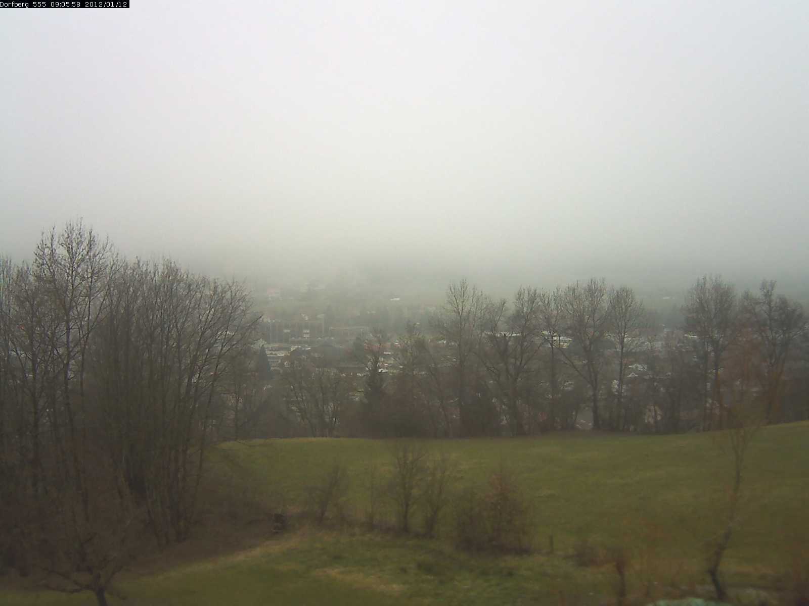 Webcam-Bild: Aussicht vom Dorfberg in Langnau 20120112-090600