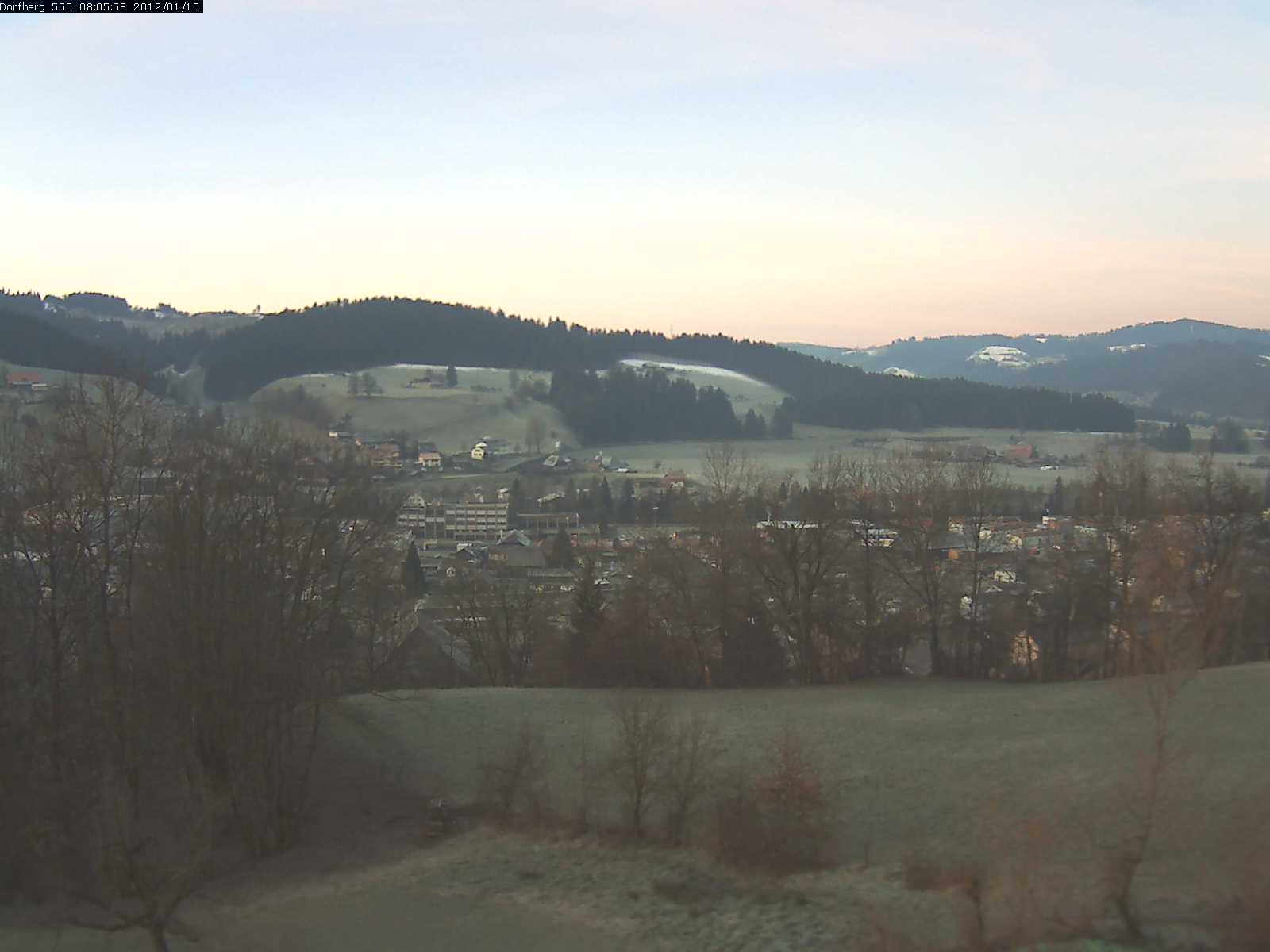 Webcam-Bild: Aussicht vom Dorfberg in Langnau 20120115-080600