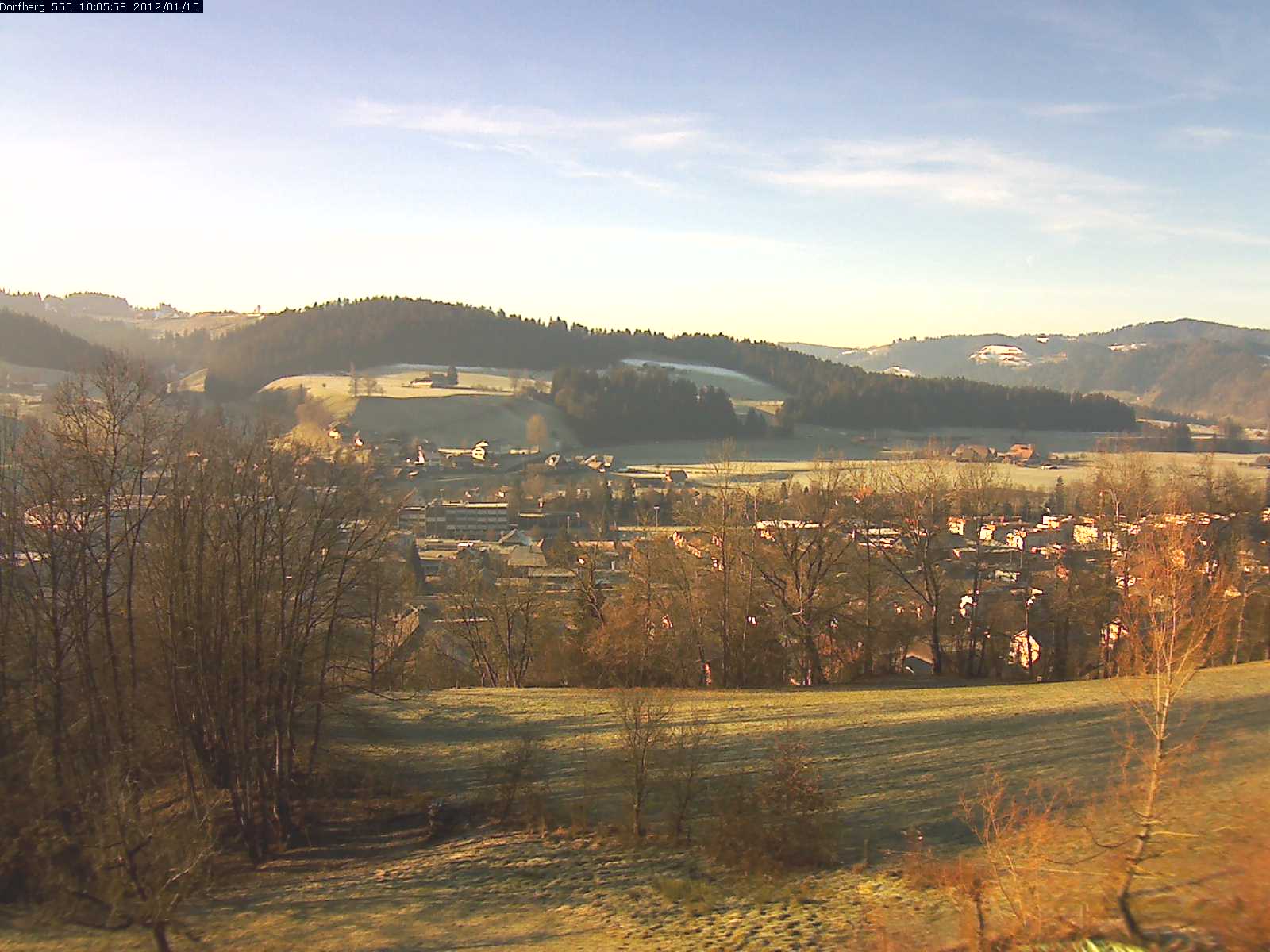 Webcam-Bild: Aussicht vom Dorfberg in Langnau 20120115-100600