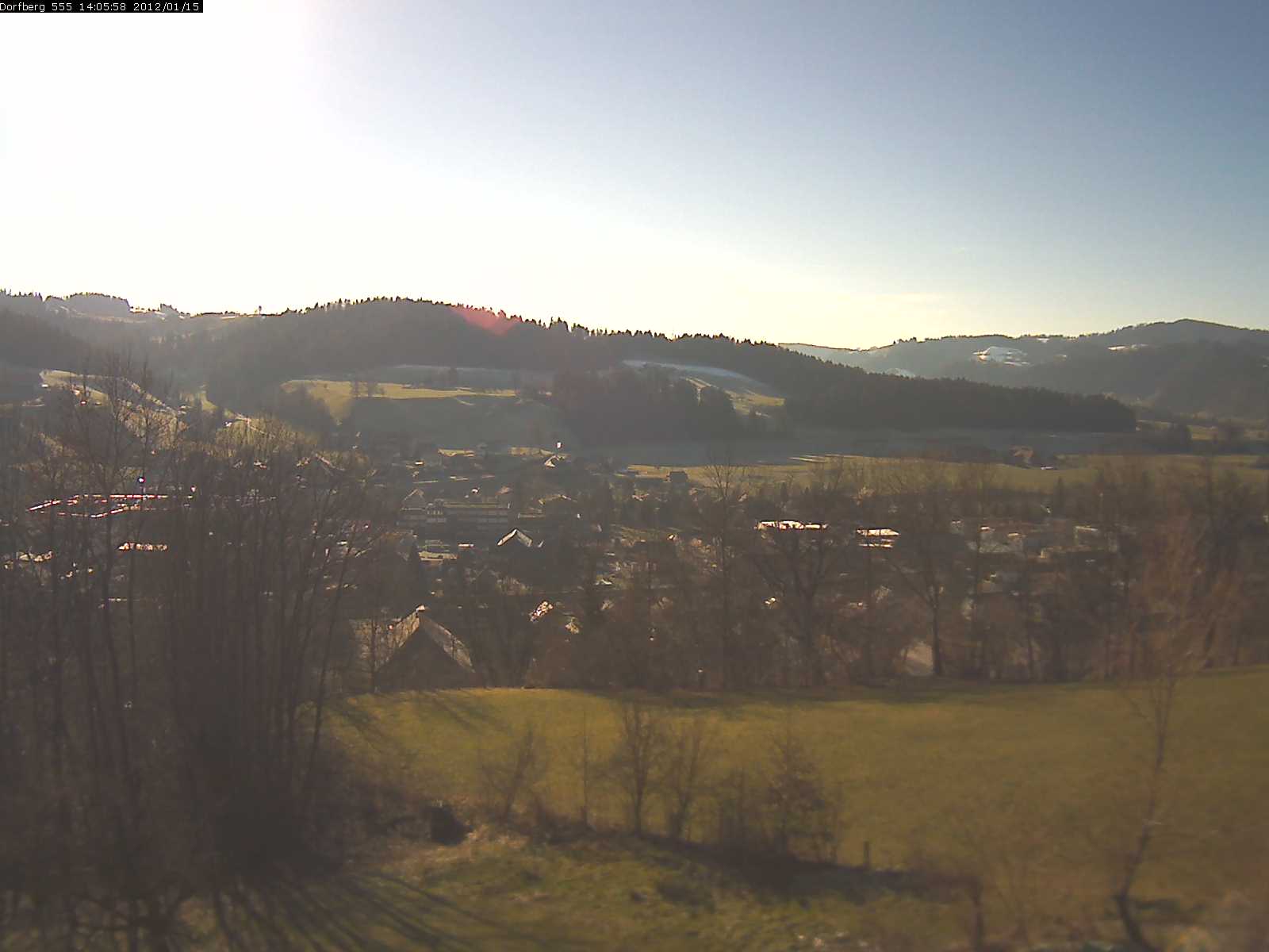 Webcam-Bild: Aussicht vom Dorfberg in Langnau 20120115-140600
